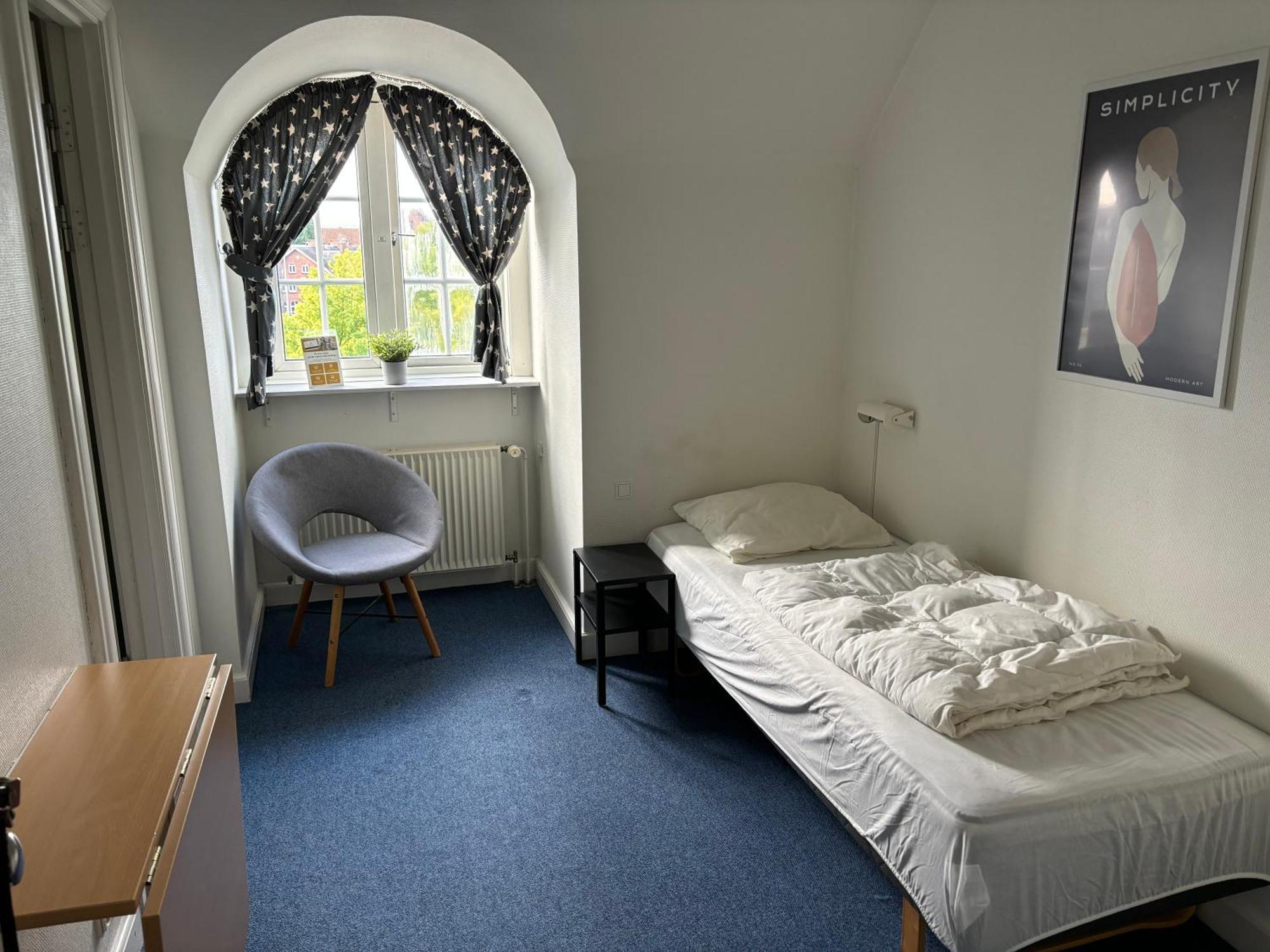 Danhostel Odense City Екстер'єр фото A room at the Internationales Haus